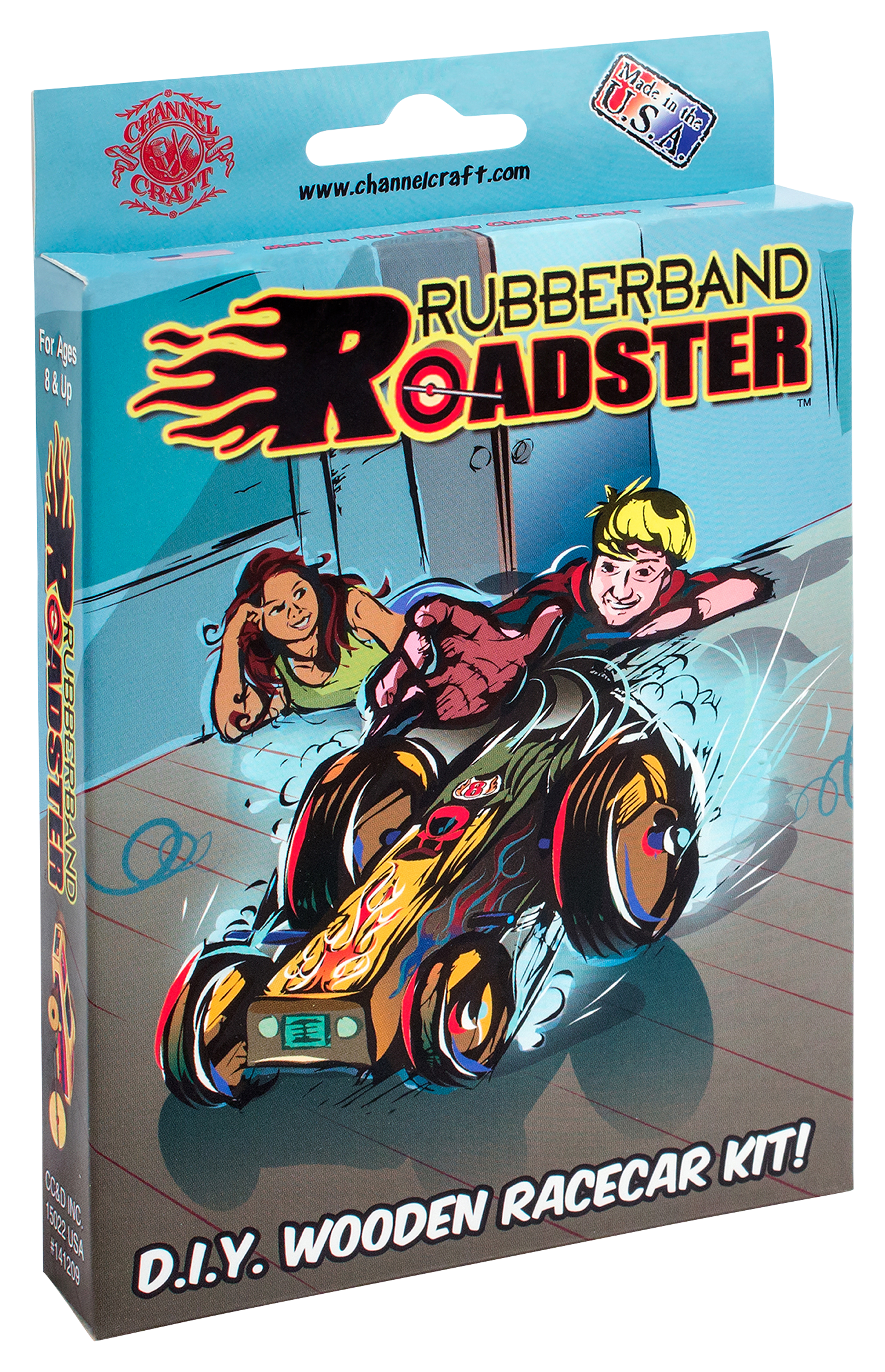 Channel Craft Rubberband Roadster Wooden Racecar Kit | Cabela's